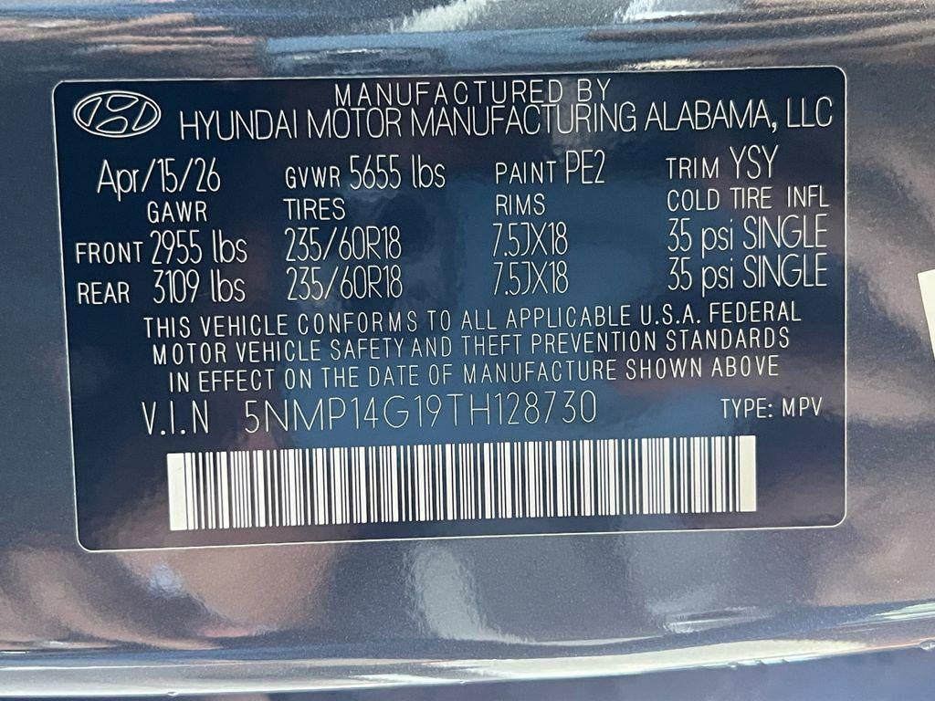 2026 Hyundai SANTA FE HYBRID SE