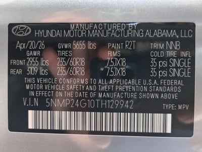 2026 Hyundai SANTA FE HYBRID SEL