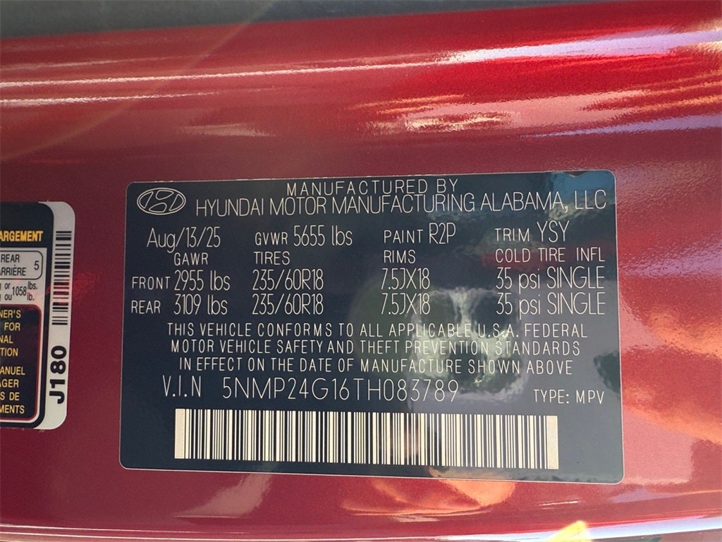 2026 Hyundai SANTA FE HYBRID SEL