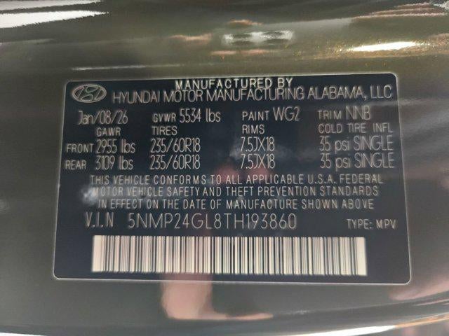 2026 Hyundai SANTA FE SEL FWD