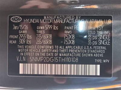 2026 Hyundai SANTA FE HYBRID SEL