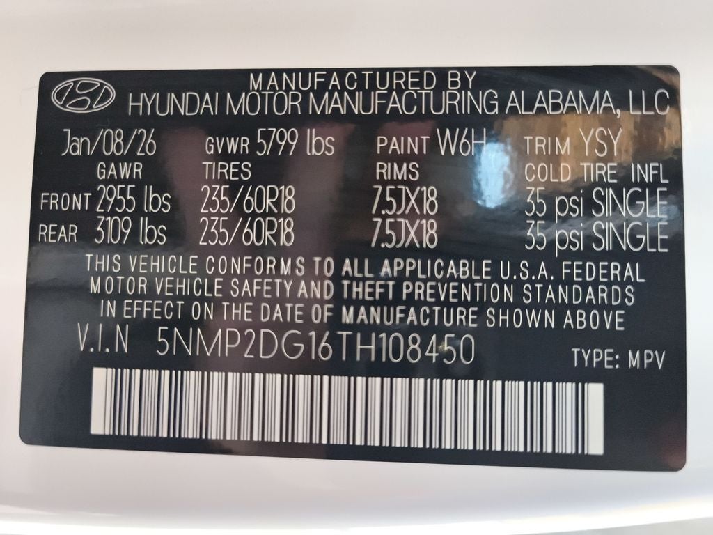 2026 Hyundai SANTA FE HYBRID SEL