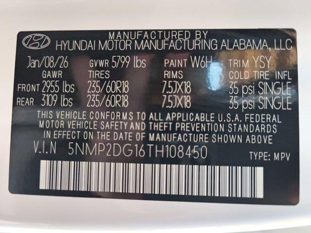 2026 Hyundai SANTA FE HYBRID SEL