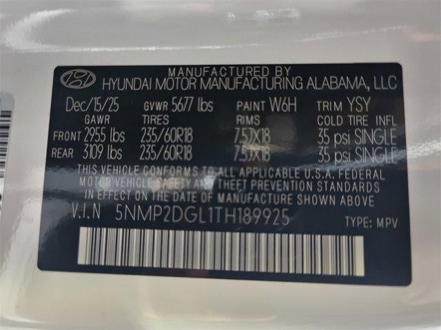 2026 Hyundai SANTA FE SEL AWD