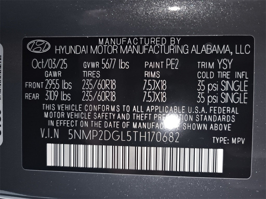 2026 Hyundai SANTA FE SEL AWD