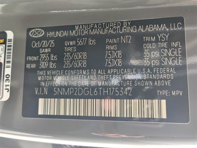 2026 Hyundai SANTA FE SEL AWD