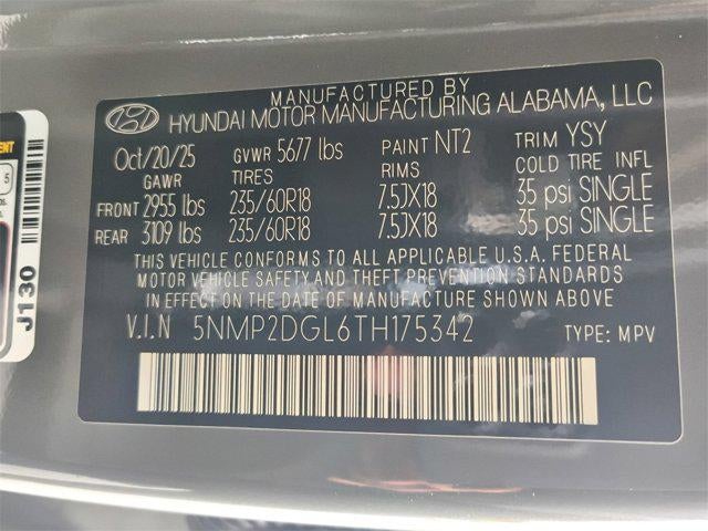 2026 Hyundai SANTA FE SEL AWD