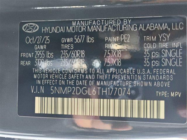 2026 Hyundai SANTA FE SEL AWD