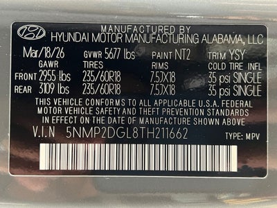 2026 Hyundai SANTA FE SEL AWD