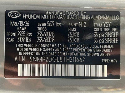 2026 Hyundai SANTA FE SEL AWD