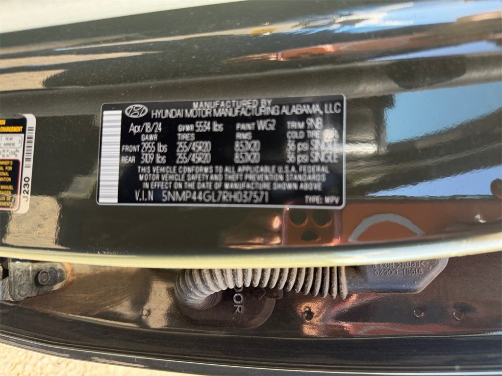 2024 Hyundai SANTA FE Limited