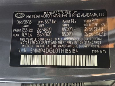 2026 Hyundai SANTA FE Limited AWD