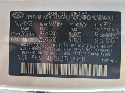 2026 Hyundai SANTA FE Limited AWD