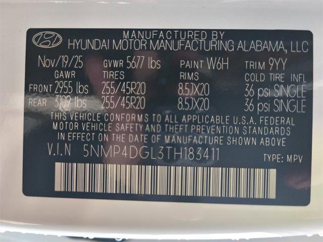 2026 Hyundai SANTA FE Limited AWD