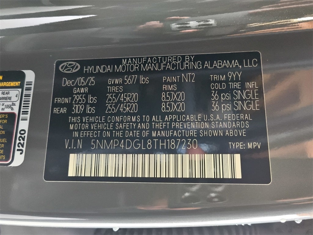 2026 Hyundai SANTA FE Limited AWD