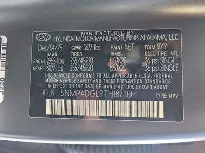 2026 Hyundai SANTA FE Limited AWD