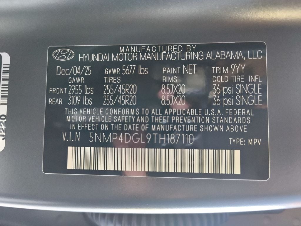 2026 Hyundai SANTA FE Limited AWD