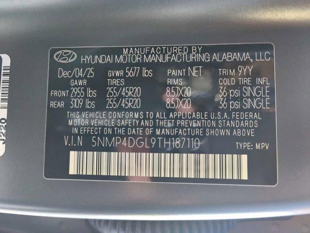 2026 Hyundai SANTA FE Limited AWD