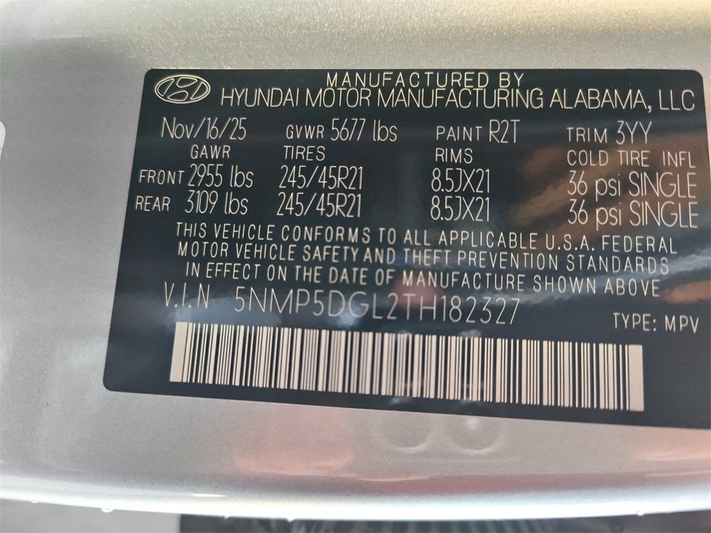 2026 Hyundai SANTA FE Calligraphy AWD