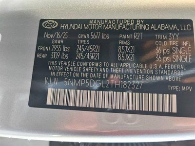 2026 Hyundai SANTA FE Calligraphy AWD