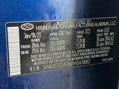 2023 Hyundai SANTA FE SEL