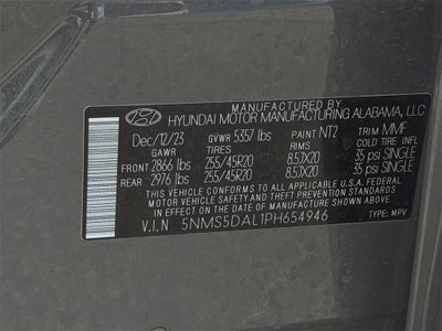 2023 Hyundai SANTA FE Calligraphy