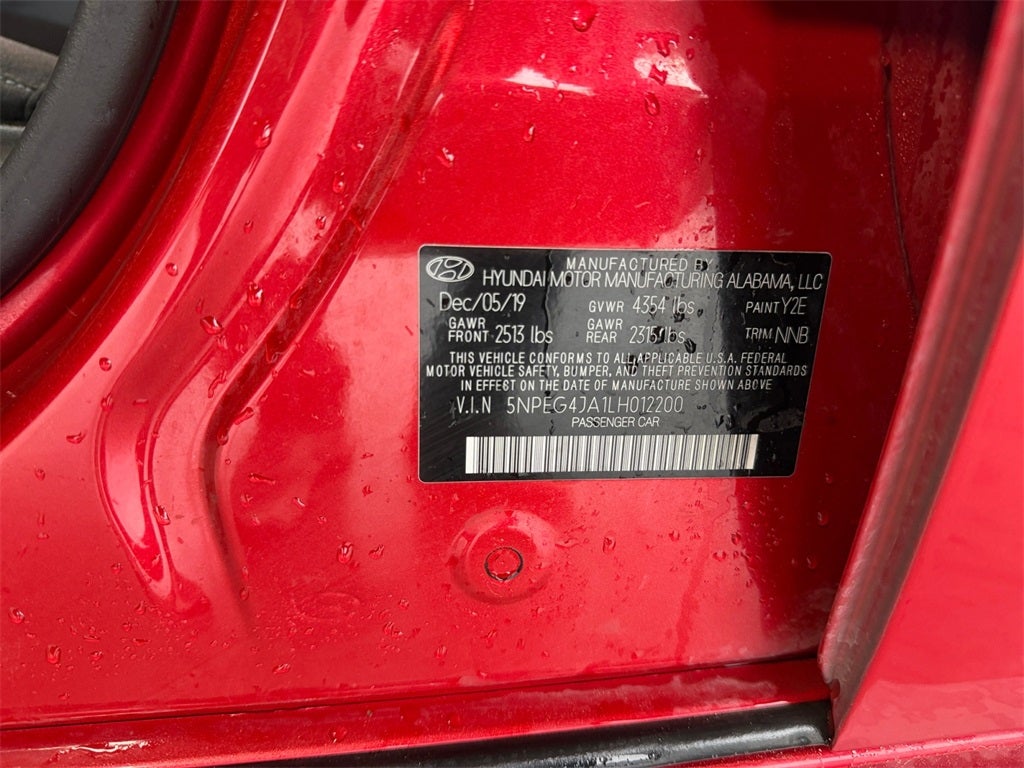 2020 Hyundai SONATA SE