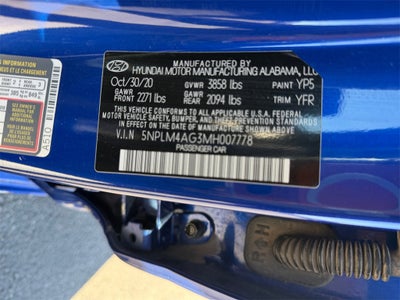 2021 Hyundai ELANTRA SEL