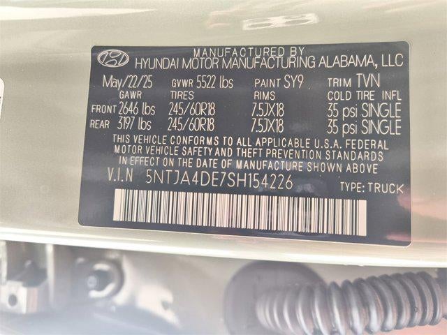 2025 Hyundai SANTA CRUZ SE FWD