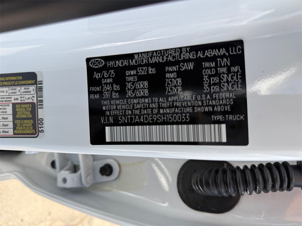 2025 Hyundai SANTA CRUZ SE FWD