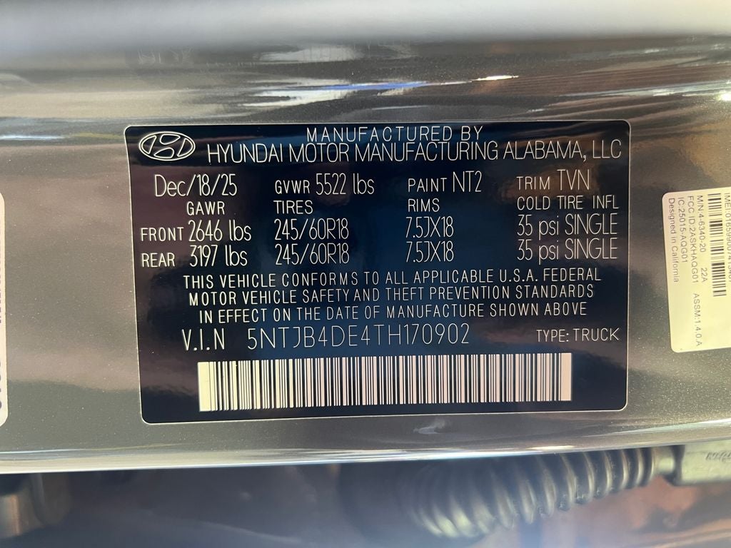 2026 Hyundai SANTA CRUZ SEL FWD