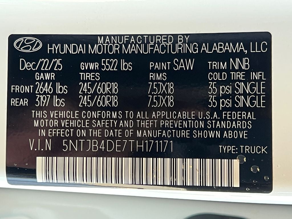 2026 Hyundai SANTA CRUZ SEL FWD