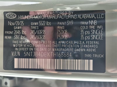 2026 Hyundai SANTA CRUZ SEL FWD