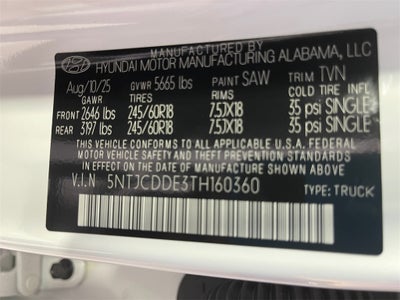 2026 Hyundai SANTA CRUZ SEL Activity AWD