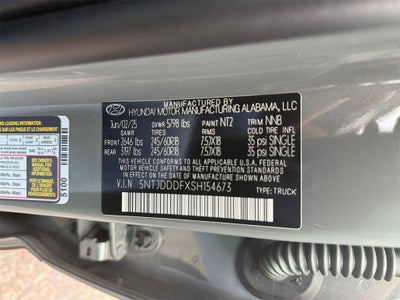 2025 Hyundai SANTA CRUZ XRT