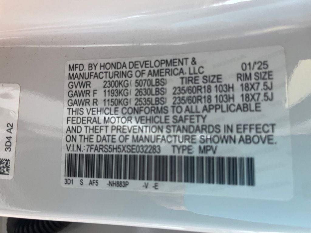 2025 Honda CR-V Hybrid Sport