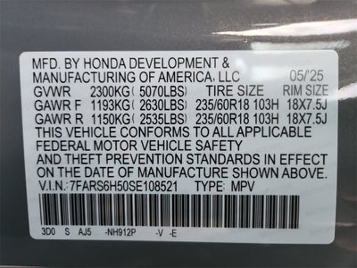 2025 Honda CR-V Hybrid Sport