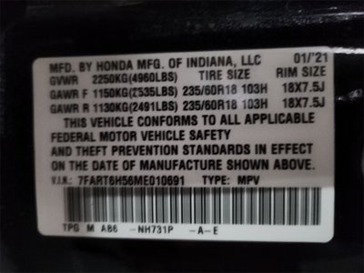 2021 Honda CR-V Hybrid EX