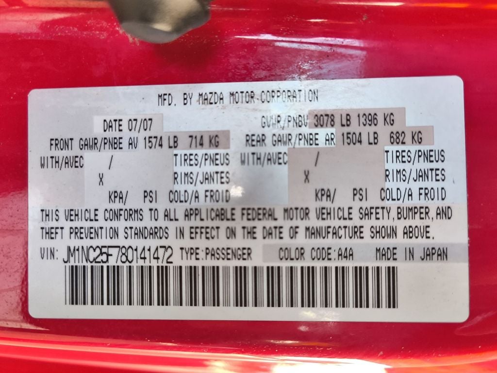 2008 Mazda Mazda Miata Grand Touring