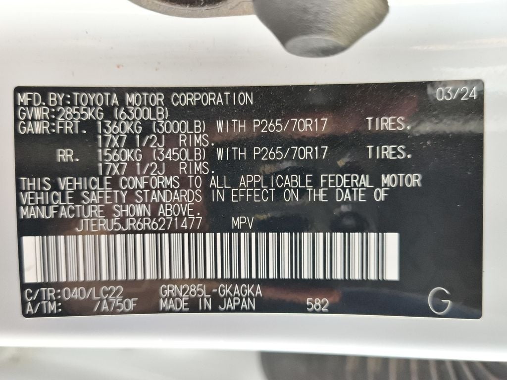 2024 Toyota 4Runner TRD Off-Road Premium