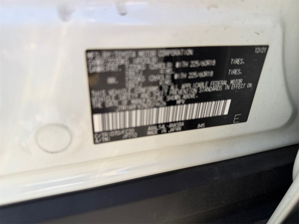 2022 Toyota RAV4 Hybrid SE