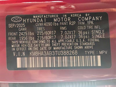 2026 Hyundai KONA SE FWD