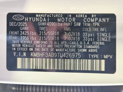 2026 Hyundai KONA SEL Sport FWD