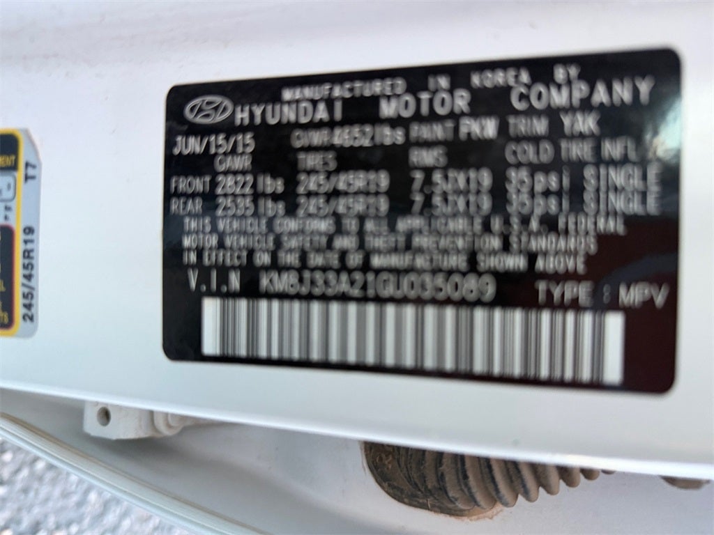 2016 Hyundai TUCSON Limited