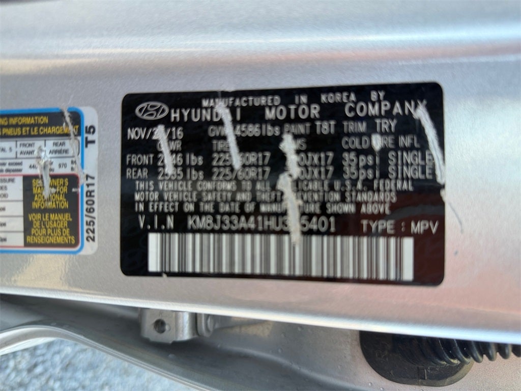 2017 Hyundai TUCSON SE Plus