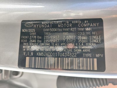 2026 Hyundai TUCSON HYBRID Blue