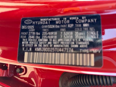 2026 Hyundai TUCSON PLUG-IN HYBRID SEL