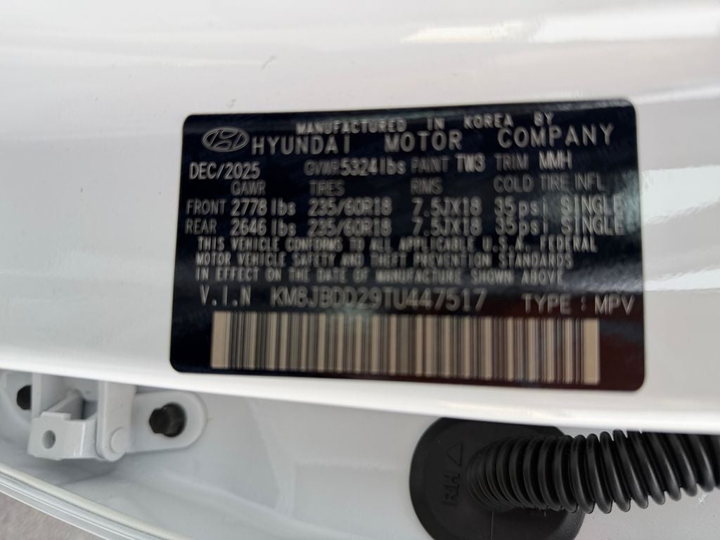 2026 Hyundai TUCSON PLUG-IN HYBRID SEL