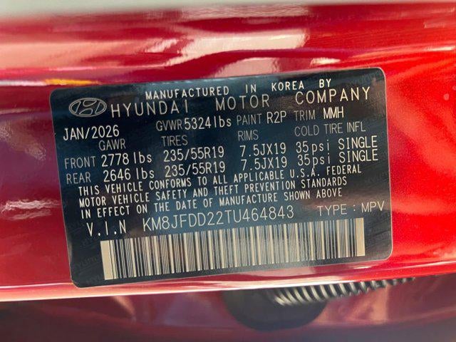 2026 Hyundai TUCSON PLUG-IN HYBRID Limited