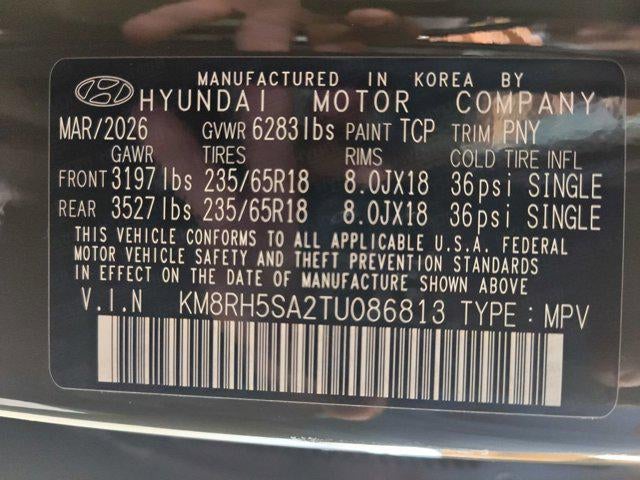 2026 Hyundai PALISADE HYBRID Blue SEL Premium 7P
